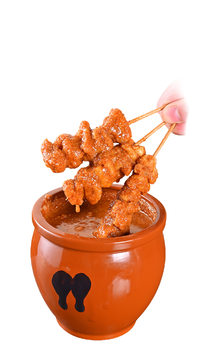 怪味皮串